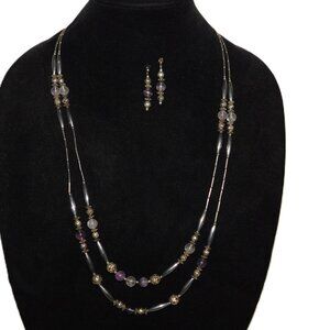 Sterling Silver Necklace & Earring Set